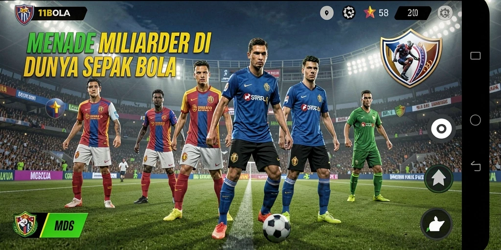 Tampilan gameplay Tycoon 11BOLA yang menegangkan dan mendebarkan.