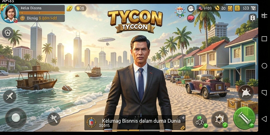 Pengalaman gameplay Tycoon yang menarik dan mendebarkan.