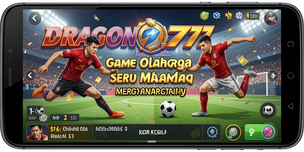 Tampilan seru dari gameplay olahraga DRAGON777.