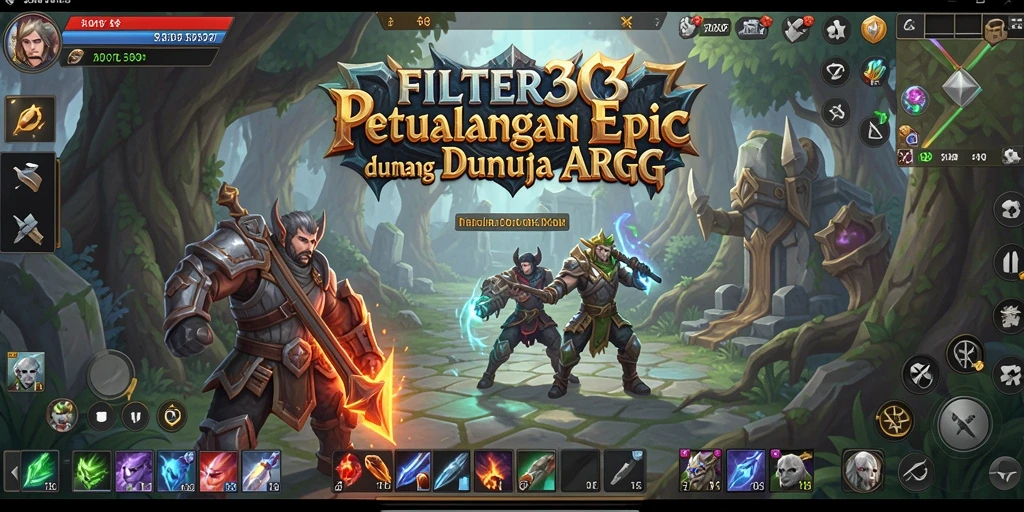 Tampilan seru dalam dunia fantasi ARPG FILTER303.