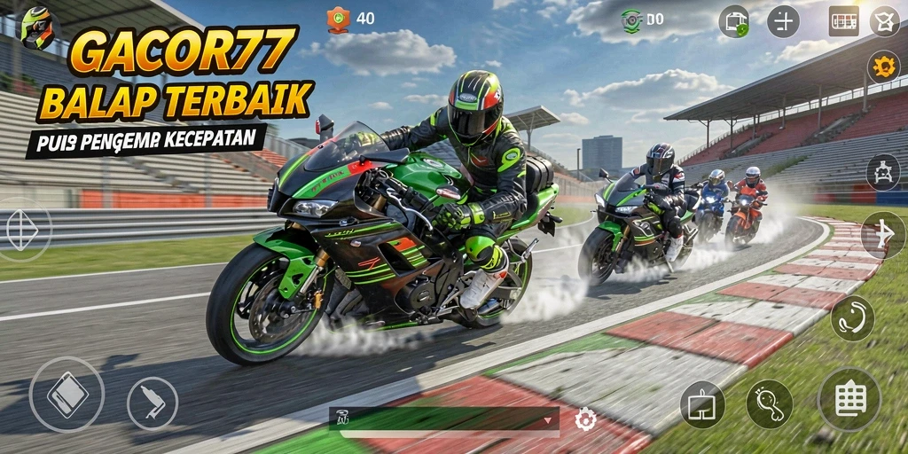 GACOR77 menampilkan balapan motor yang mendebarkan dan penuh aksi.