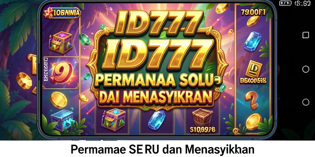 Tampilan gameplay ID777 yang menarik dan penuh warna.