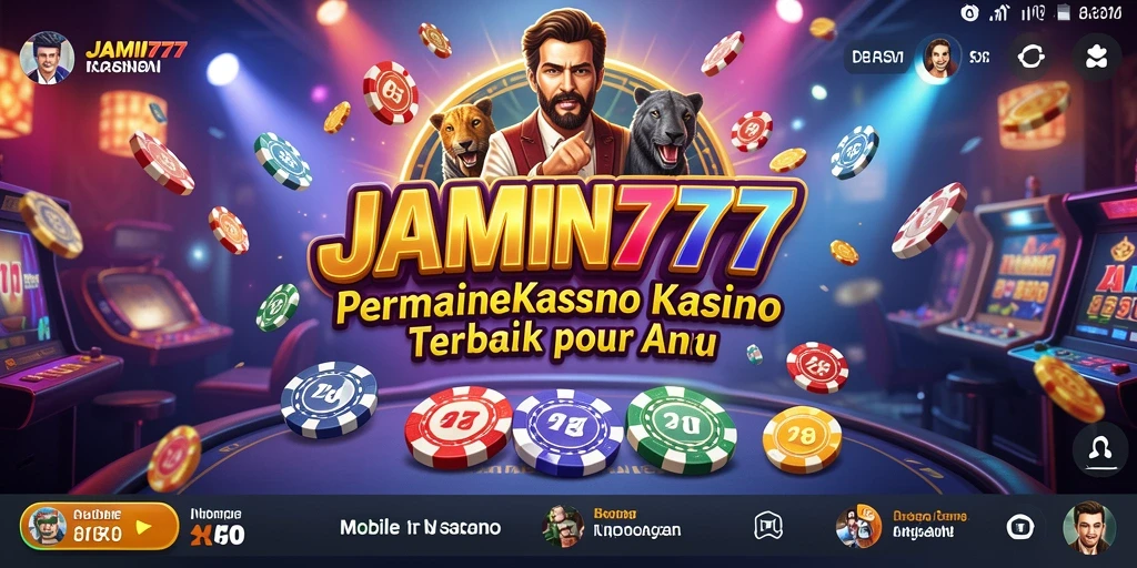 Tampilan menarik dari permainan Kasino JAMIN777 yang memukau.
