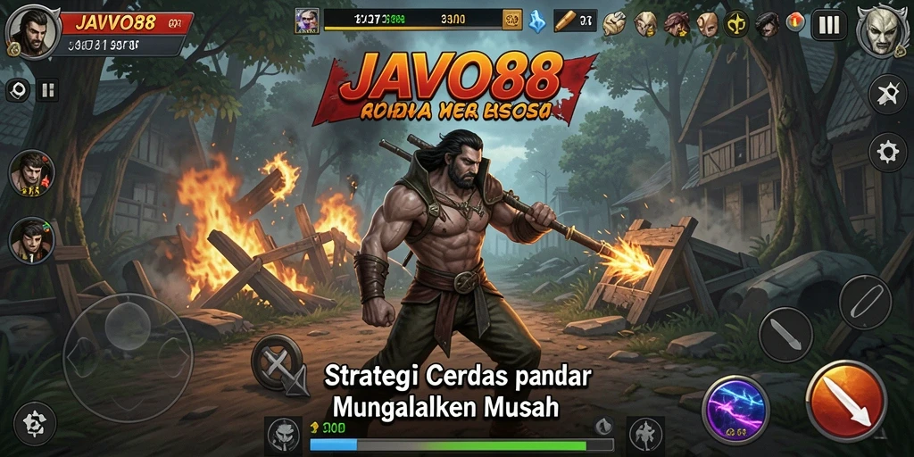 Tampilan gameplay dari JAVO88 yang mendebarkan dengan strategi kompleks.