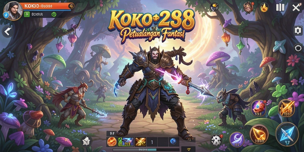 Tampilan gameplay KOKO288 yang mengesankan dengan petualangan menakjubkan.