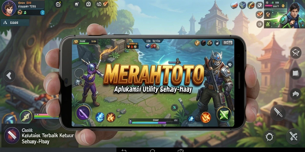 Tampilan antarmuka MERAHTOTO yang sederhana dan intuitif.