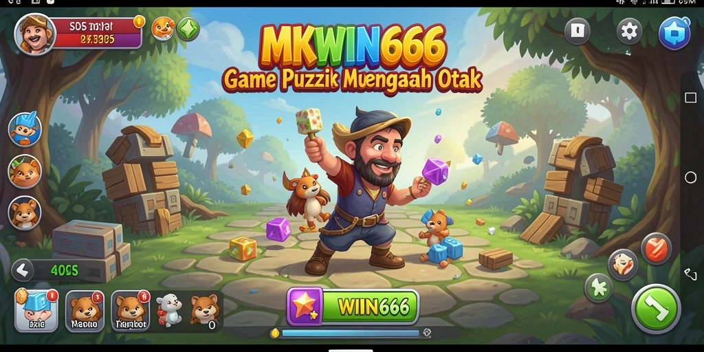 Gameplay MKWIN666 yang menantang dan seru.