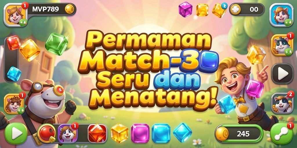 Gameplay seru dan penuh warna di <strong>MVP789</strong>.