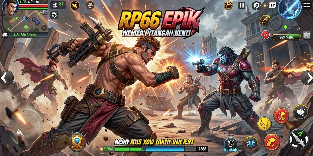 Tampilan seru dari pertarungan intens di RP66.