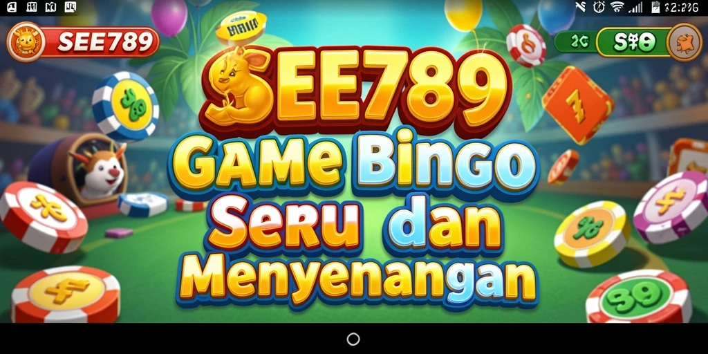 Screenshot utama SEE789 menampilkan gameplay Bingo yang menegangkan.