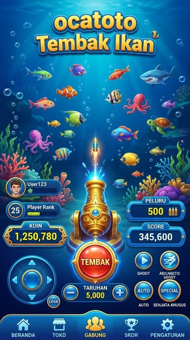 Screenshot aplikasi ocatoto dengan berbagai kategori aplikasi yang tersedia.